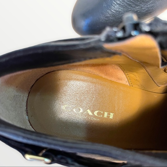 Coach Selena Brown Leather Ankle Bootie - Picture 7 of 8